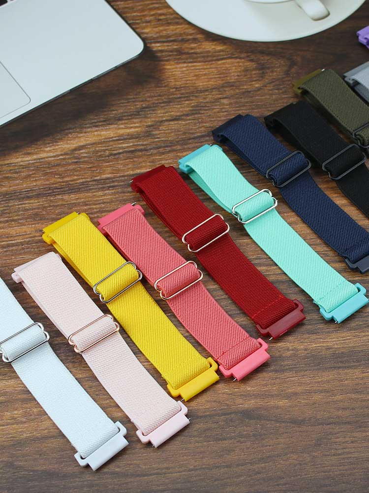 Titan Smartwatch Accessories - 삼성 갤럭시 워치용 탄성 샤이니 스트랩,
