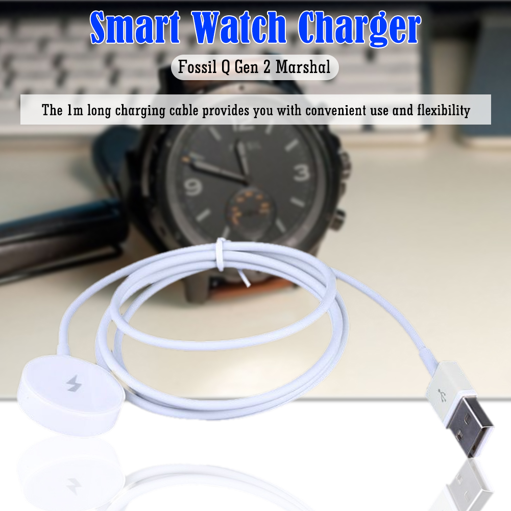 Fossil Smartwatch Accessories - 1m 스마트 워치 마그네틱 충전기 단락