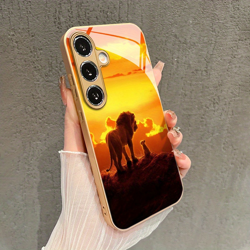트와일라이트 레이디라이언과 아기 사자 무늬 유리 휴대폰 - Samsung Galaxy S24 리뷰 및 가격
