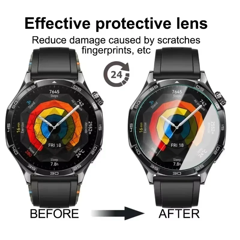 화웨이 워치 GT5 용 화면 보호대 유리, 스크래치 방 - Titan Smartwatch Accessories 리뷰 및 가격