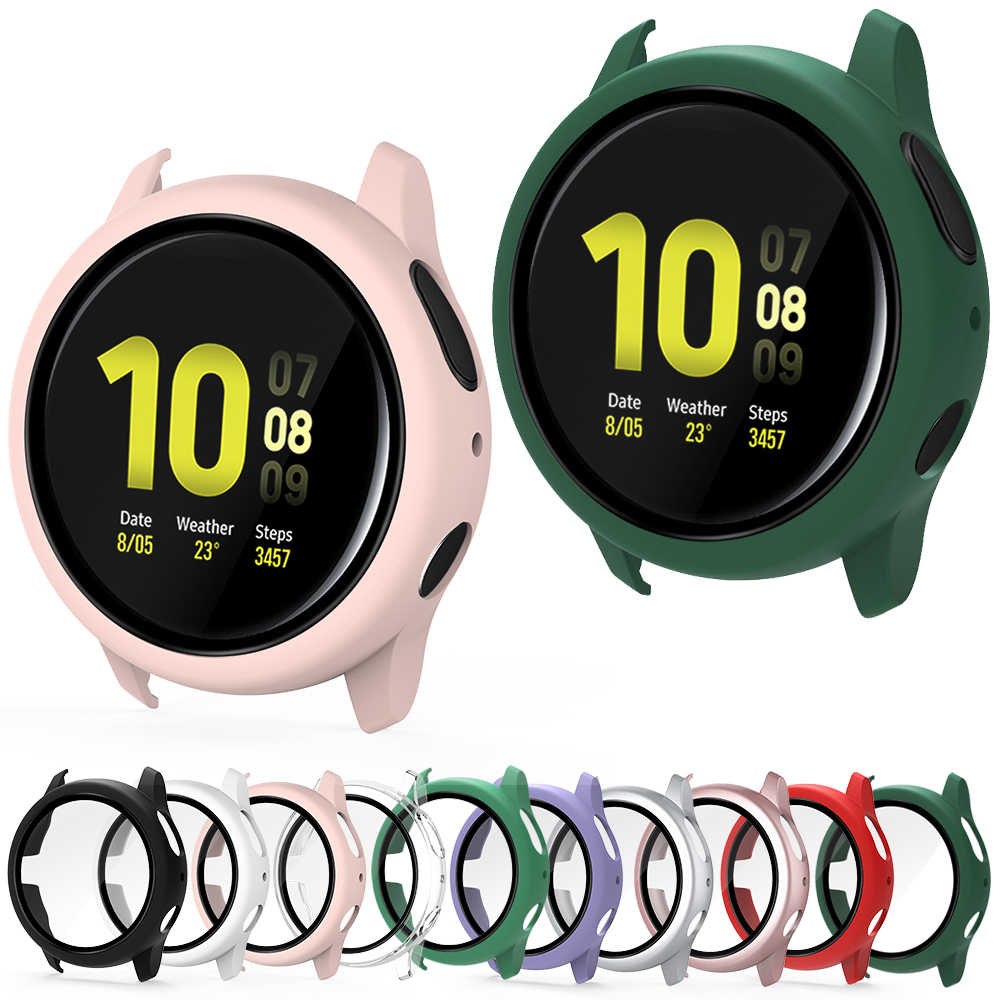 케이스 + 유리 삼성 갤럭시 시계 액티브 2 44 40 - Samsung Smartwatch Accessories 리뷰 및 가격